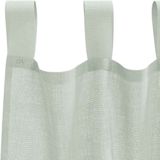 Voile Vorhänge mit Schlaufen 2 Stk. Hellgrau 140x260 cm vidaXL