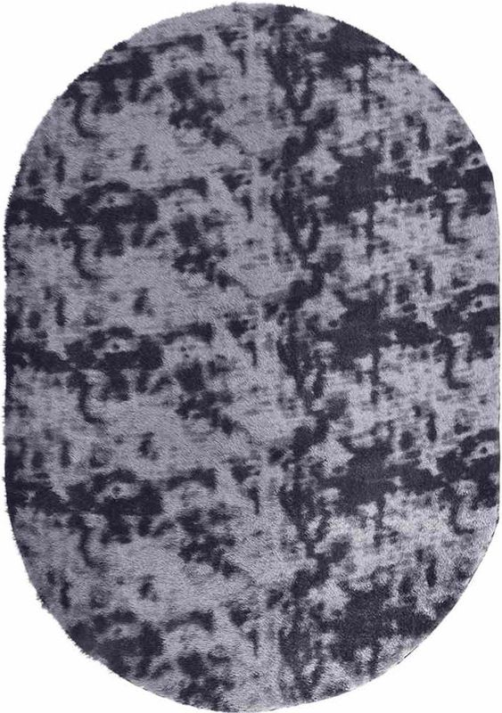 vidaXL - NAVARRA - Vloerkleed - Donkergrijs - Polyester - 300x200 cm