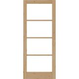 Massief Pijnhouten Deur - Natuurlijk - Duurzaam - Stevige Constructie