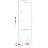 Massief Pijnhouten Deur - Natuurlijk - Duurzaam - Stevige Constructie
