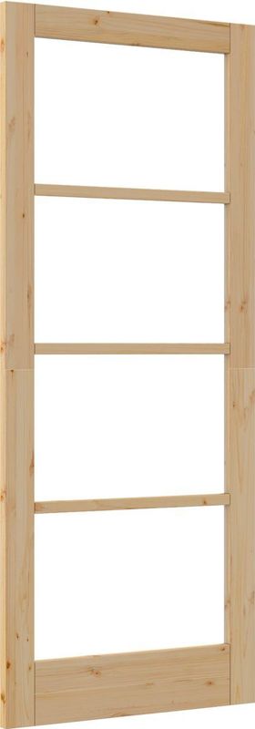 Massief Pijnhouten Deur - Natuurlijk - Duurzaam - Stevige Constructie