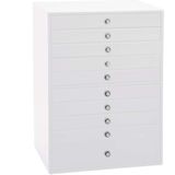 Sieradendoos - 10-Lagen - Fluwelen Voering - Ruime Opbergruimte