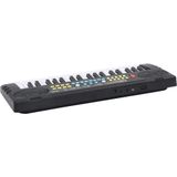 vidaXL Piano elektrisch toetsenbord met 37 toetsen en microfoon