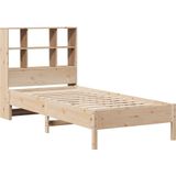 Vidaxl - Massivholzbett mit Regal ohne Matratze 100x200 cm Kiefer