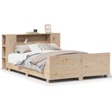 vidaXL Massivholzbett ohne Matratze 140x200 cm Kiefernholz