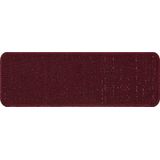 vidaXL Trapmat - Bordeaux - Polypropyleen - Antislip