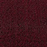vidaXL Trapmat - Bordeaux - Polypropeen - Antislip