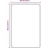 Moderne Donkergrijze Badmat - Polyester - Antislip - Waterdicht