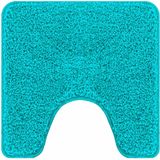 vidaXL 3-delige Badmattenset - Turquoise - Polypropeen - Anti-slip