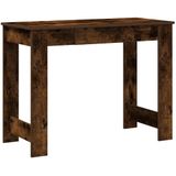 vidaXL Bureau - Hout - Eikenkleurig - 100x45x75 cm