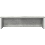 vidaXL Küchenregal Stapelbar Betongrau 60x15x16 cm Holzwerkstoff