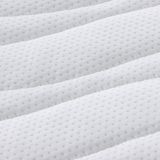 vidaXL - Matraspad - Wit - Polyester - 140 x 190 cm