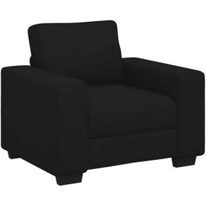 vidaXL Sessel Schwarz 60 cm Stoff