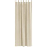 Minimalistische Gordijnen - Bruin - Polyester - Tab Top Ontwerp