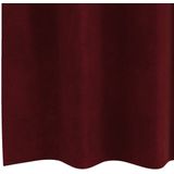 Gordijnen - Bordeauxrood - Oogjesstijl - Kamerdonkering