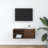 vidaXL TV-Schrank TV-Schrank Braun Eichen-Optik 60x31x25,5 cm Holzwerkstoff (1-St)