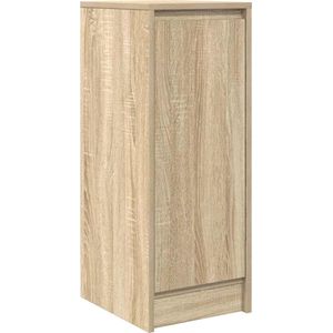 vidaXL Sideboard Sonoma-Eiche 29,5x34x76 cm Holzwerkstoff