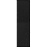 Apothekerschrank Schwarz Eichen-Optik 30x41x144,5 cm vidaXL