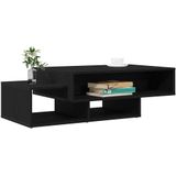 Vidaxl - Couchtisch Schwarz Eichen-Optik 105x55x32 cm Holzwerkstoff