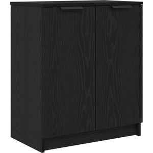 vidaXL - Schoenkast - Zwart - Gelaagd Hout