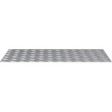 Geometrische Trapmat - Grijs - Rubber - Antislip