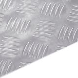 Geometrische Trapmat - Grijs - Rubber - Antislip