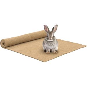 vidaXL Hennepmat voor knaagdieren 1x1 m 5 mm