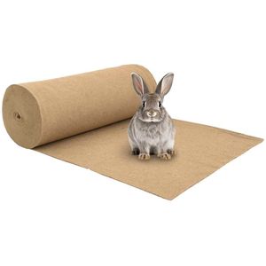 vidaXL - Hennepmat - voor - knaagdieren - 1x25 - m - 5 - mm