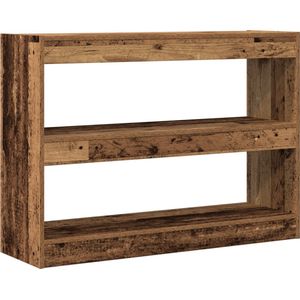 vidaXL - Boekenkast - Oud Hout - Engineered Hout
