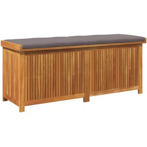 vidaXL Kussenbox voor buiten 150x50x60,5 cm massief acaciahout