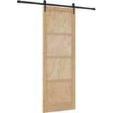 Massief Dennenhout - Schuifdeur - Modern - Duurzaam - Flexibel Gebruik