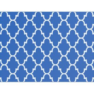 vidaXL Buiten Deken ARAKIL - Blauw - Polyester