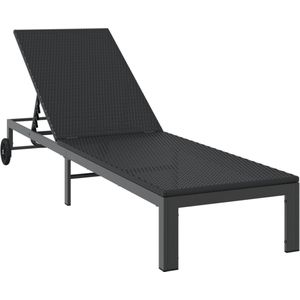 Tillvex- Ligstoel blauw, relaxstoel, schommelstoel, lounger