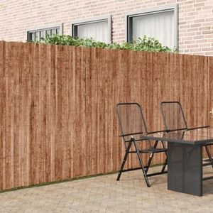 vidaXL - Schorsschutting - Bruin - 600 - x - 180 - cm - Schors