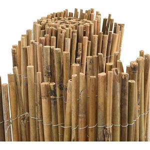 vidaXL Bamboehek Bruin 300 x 180 cm Bamboe