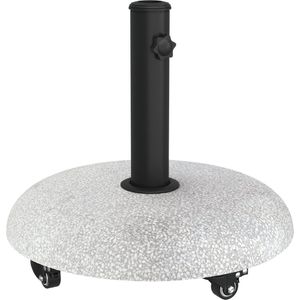 Wielparasolenbasis - Lichtgrijs - Beton - Waterbestendig