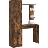 Bureau - Gerookt Eiken - Samengesteld Hout - Voldoende Opslag