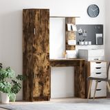 Bureau - Gerookt Eiken - Samengesteld Hout - Voldoende Opslag