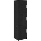 vidaXL Bureau - Zwart - Geengineerd Hout - Moderne Uitstraling