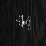 vidaXL Bureau - Zwart - Geengineerd Hout - Moderne Uitstraling