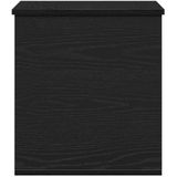 vidaXL - Opbergdoos - Zwart - Geëngineerd Hout