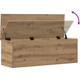 vidaXL - Artisan Opbergdoos - Bruin - Gelaagd Hout - 102x35x35 cm