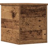 vidaXL - Opbergbox - Hout - Verweerd - 30x35x35 cm