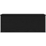 vidaXL - Opbergdoos - Zwart - Bewerkt Hout