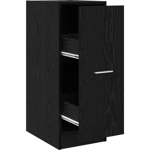 VidaXL Zadelkast – 53x53x140 Cm – Staal Zwart – Met 2 Afsluitbare Deuren – In Hoogte Verstelbaar Zadelrek – 4 Haken En 2 Schappen – Voor Stal Of Zadelkamer