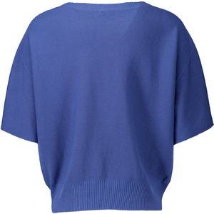 No Man's Land - Sweater - Blauw - Katoen
