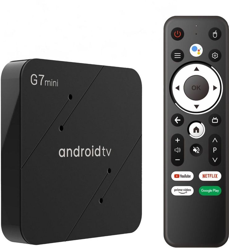 TibaGoods - Mediaplayer - Android TV Box - 4K HDR - Streaming Box met Wifi
