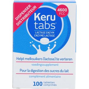 Kerutabs - Lactase Enzym - 4600 FCC Tabletten