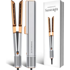 SANSBEAUTÉ Sanstraight - 2 in 1 Haarstyler - Grijs - Benen met Luchtstroomtechnologie