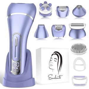 Sansbeauté - 7 in 1 Ladyshave - Scheerapparaat - Voor Vrouwen - Waterproof